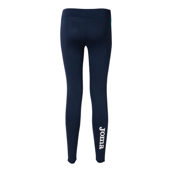 Joma Eco Championship Long Tights Navy/Fluo Turquoise